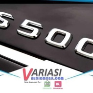 3D Trunk Emblem Mercedes S500, S600, E63, Cls63 Chrome
