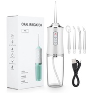 Oral Irrigator Portable Dental Water Flosser USB Rechargeable Water Jet Floss Tooth Pick 4 Jet Tip 2