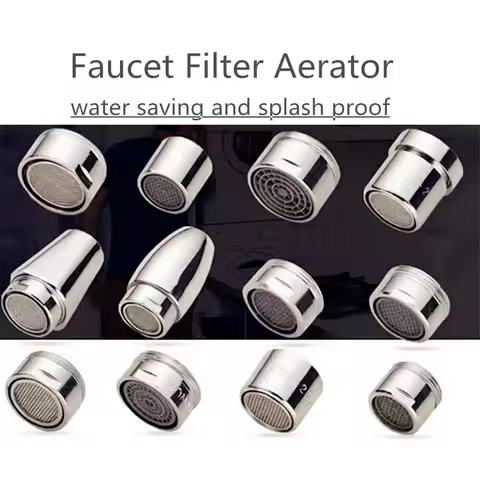 M16 M20 M22 M24 G1/2 G3/4 Faucet Filter Splash Proof Water Aerator Spouts Kitchen Bathroom Basin Fau