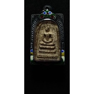 (0167) Phra Somdej Wat Rakang Pim Yai Leklai🙏泰国珍贵力泥崇笛古董佛牌🙏Ready Stock Malaysia