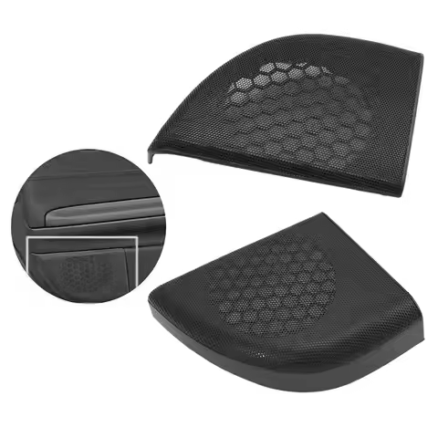 Reliable Car Door Speaker Cover ABS Mesh Grille Easy Install Accessories for Mercedes-benz C230 C