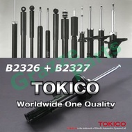 (2 pcs) TOKICO Shock Absorber (Gas) Rear B2326 + B2327 for Honda City SX8 1.3 1.5 1996-2003