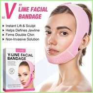 V Face Bandage Face Strap V Shape Chin Sleeping Bandage V Shape Face Shaper Reusable Face Bandage Fa