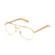 Super Numero 34-Oro (E7Q) Eyeglass Frames ** No Warranty