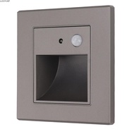 LUCKYUMY LED Step Light, Motion Sensor 1.5W Stair Light, Easy Installation 3000K Warm White Recessed