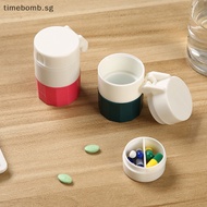 // 2024 CNY Decoration // Random Color Portable Pill Case Medicine Splitter Pill Cutter Medicine Box .