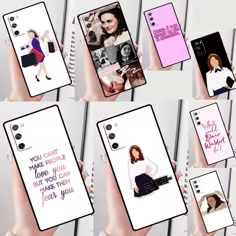 Gossip Girl Blair Waldorf quote Phone Case For Samsung Galaxy S24 Ultra S9 S10 S20 S21 S22 Plus S23 