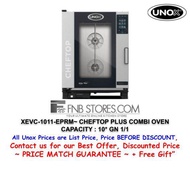 [FNBSTORES] UNOX CHEFTOP MIND.MAPS 10 GN1/1 PLUS COMBI OVEN, XEVC-1011-EPRM (Enquire for Further Discount + Free Gift)