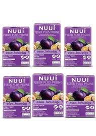 NUUI FIBERRY PRUNE หนุย ไฟเบอร์รี่ พรุน ช่วยกระตุ้นการขับถ่าย (1กล่อง มี10 ซอง) 17x10ใยอาหารสูง มีใย