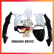 REMPIT Suzuki Smash Revo Cover Set Hitam Putih smash110 smash 110 body cover set caver set