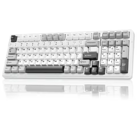 AULA F99pro RGB Wireless Mechanical Keyboard BT5.0 2.4GHz USB Hot Swappable Gaming Keyboards key boa