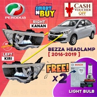 Perodua Bezza Headlamp Original Lampu Depan Bezza Lampu Besar Head Lamp 2016 - 2019