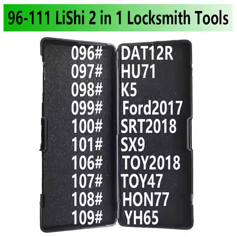 96-111 LiShi 2 in 1 2in1 DAT12R HU71 K5 Ford 2017 Kia 2018 SX9 TOY2018 TOY47 HON77 YH65 ISU5 ign HU1
