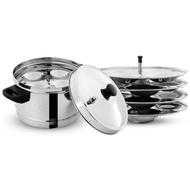 Idly Maker with 4 tray  Idli Racks stainless steel