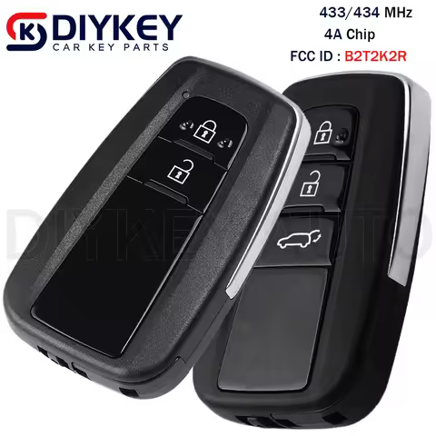 FCC : B2T2K2R 8990H-08020 Smart Car Key 0440 8A Chip P4=AA 433/434Mhz For Toyota RAV4 Avalon Highlan