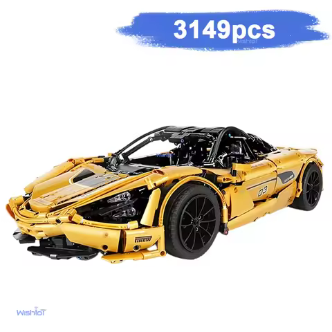 Mould King 13145s High-Tech Car Toys The MOC-46762 RC APP Motorized 720S P1 Car Model Building Block