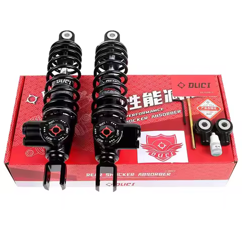 Universal 290/305/320MM Motorcycle Rear Shock Absorber Damping Adjustable for NIU N1S Ninebot E100 M