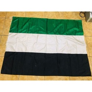 PSS CUSTOM MINI HIJAU-PUTIH-HITAM BENDERA COSTOM BENDERA FLAG SLEMAN B
