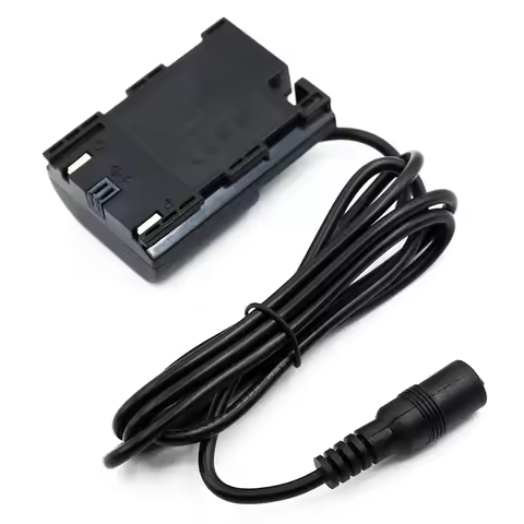 LP-E6/LP-E6N Dummy Battery Decoded DR E6 DR-E6 Dc Coupler For canon r7 6D 7D 5D MARK II III IV 60D 8
