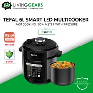 Tefal 6L Home Chef Smart Multicooker Pressure Cooker (CY601) CY601D