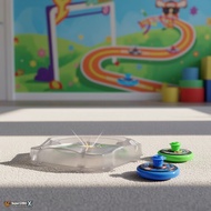 Explosive X Series Combat Defense Alloy Spinning Top Battle Disk Rotating Large Launch Toy  Siri X L