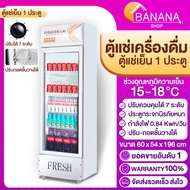 พร้อมส่งในไทย ตู้แช่มินิมาร์ท 1ประตู 13คิว สำหรับแช่เครื่องดื่ม เหมาะกับร้านค้า ร้านอาหาร ทำความเย็น15-18องศา ปรับระดับ1-7 ประหยัดไฟ