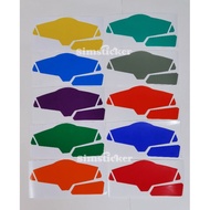 KAWASAKI NINJA 250R/ Z250 STICKER TINTED METER PROTECTOR