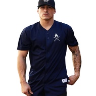 Summer New Men's sports Gym Bodybuilding T-Shirt Brand Clothing Compression Short Sleeve Tshirt Male Button cardigan