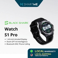 (New Arrival) Black Shark Smartwatch S1 Pro 1.43" AMOLED Display, AI-ChatGPT, ENC Bluetooth Phone Ca