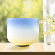 Hye-eun Frosted Quartz Crystal Singing Bowl 432hz/440hz  for Yoga Meditation Sound Healing