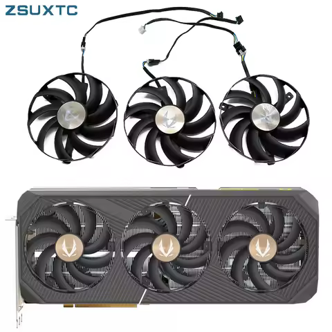 GPU Cooling,Video Fan RTX5090 ,For ZOTAC GAMING GeForce RTX 5090 AMP Extreme INFINITY GPU Fan Replac