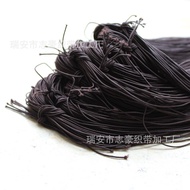 Webbing Children's Beads Rubber Band Elastic Tag Rope 1.2MM Wenwan Core-spun Round Bracelet Rope Bea