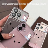 Cartoon White Foundation for iPhone17ProPax 16 Personality 15 Simple 14 Colors 13