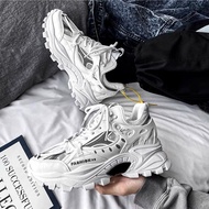 Inner Heightening 8cm Daddy Shoes Men's Shoes Breathable Casual Shoes Trendy Shoes Thick-Soled Heigh