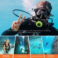 Scuba Diving Mask Snorkeling Full Face Scuba Diving Equipment Snorkel Swimming Masks Oxygen Cylinder