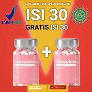 Beli 1 Gratis 1 PEMUTIH BADAN DAN WAJAH GLUTAWHITE SKIN 60 Kapsul full Pemutih Kulit GLUTAWHITENING