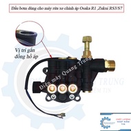 Bộ đầu bơm dùng cho máy rửa xe chỉnh áp Zukui RS3 /Osaka R1 - Điện máy Quang Trung