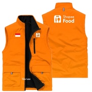  Shopee Food Vest Shopee Outdoor Vest/ Hiking Driver Vest/