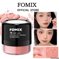 FOMIX Waterproof Blush Powder Naturally Pigmented Matte Blusher Highlight Contour Face Blush Makeup 