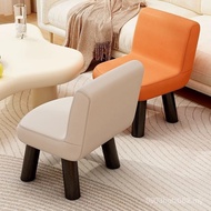 Low Low Stool Small Stool Low Stool Changing Shoe Backrest Durable Influencer Coffee Table Baby Benc