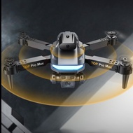 Drone Camera A15 Pro profesional, pesawat kendali jarak jauh lipat tiga kamera ESC lensa aliran optikal tanpa sikat HD profesional