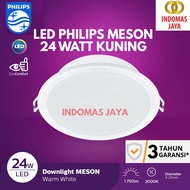 CAHAYA Philips Downlight 59471 Meson D200 24W 30K G5 Yellow Light
