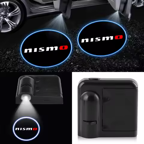 LED Car door universal projector high-definition welcome lights For Nismo Nissan Juke Tiida Teana GT