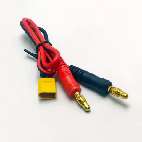 XT30 To 4.0mm Banana Plugs Charge Cable 30CM Charge Lead 16AWG Silicone Wire for RC Lipo Battery