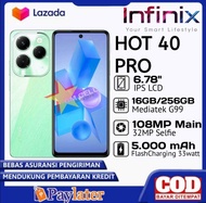 infinix Hot 40pro 16+256 NEW(+)infinix Hot40i Ram 16+256 GARANSI 1 TAHUN! 🔥HOT ITEM!! 💯% GARANSI RESMI✓✓✓