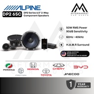 Alpine DP2-65C - DP2 Series (Hi-res Certified) 2-way Car Component Speaker System