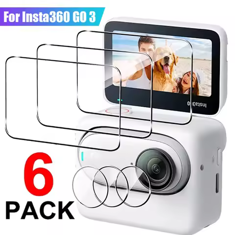 Protective Tempered Glass for Insta360 GO 3 Camera Protector Film Screen Lens Film for Insta360 Go 3