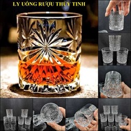 215ML Glass Wine Glass Set (set of 6) with leaf pattern - Beautiful Wine Glass Set - Glass Wine Glas