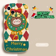 Iphone Case Merry christmas Wavy Phone Case For iphone13promax/12/Xs/11/7/8/Plus/Mini/ProMax sm1021