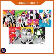 Manga Given (9 book series) by Natsuki Kizu - TunnelBook